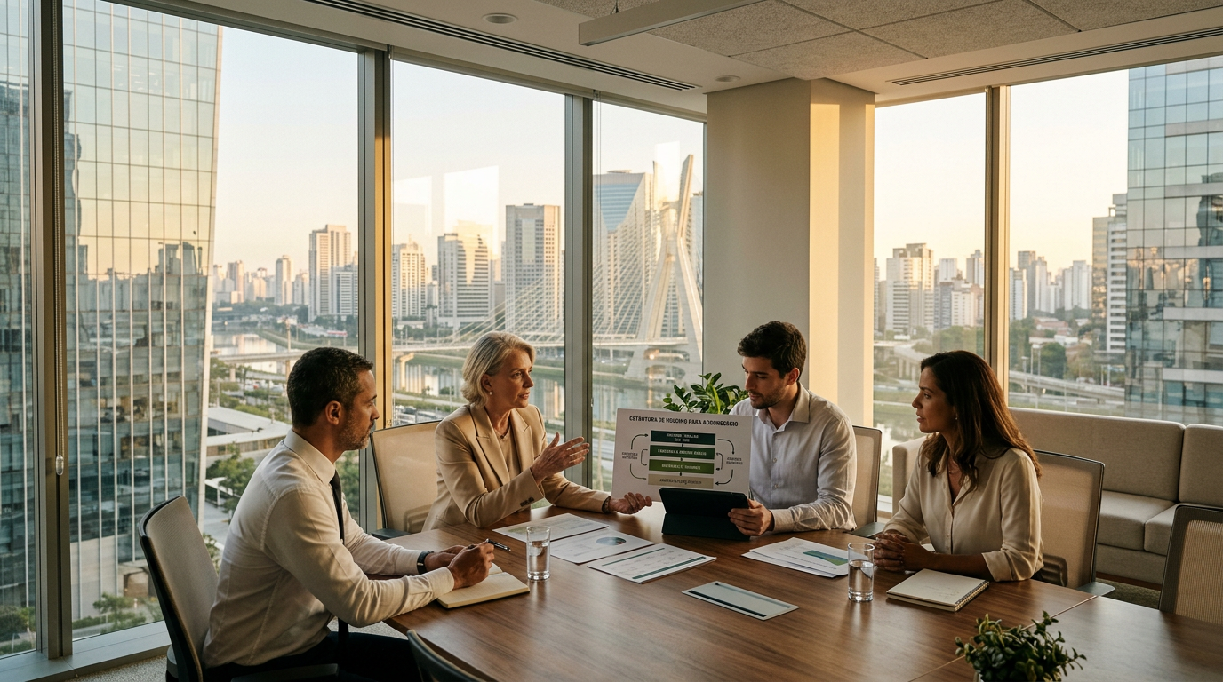 Como funciona uma holding para fazendas, imóveis rurais e empresas de insumos?